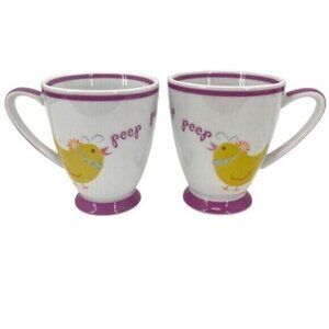 Starbucks 2007 Easter Peep Mugs Set